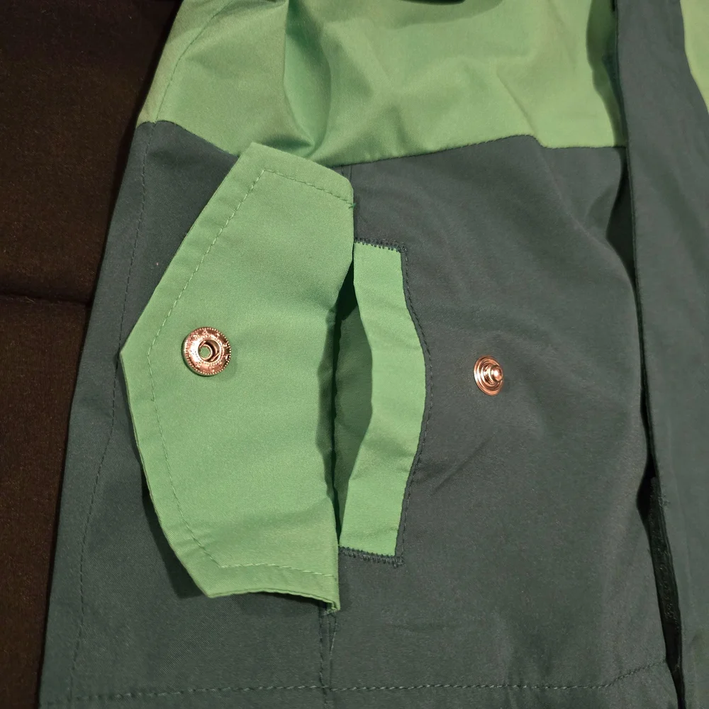 Cat & Jack Boys Lightweight Hooded‎ Toddler Jacket Green Size 18 Months